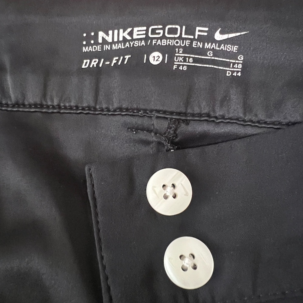 Nike Golf Skort black 12 Fit Dry athletic - Picture 2 of 6